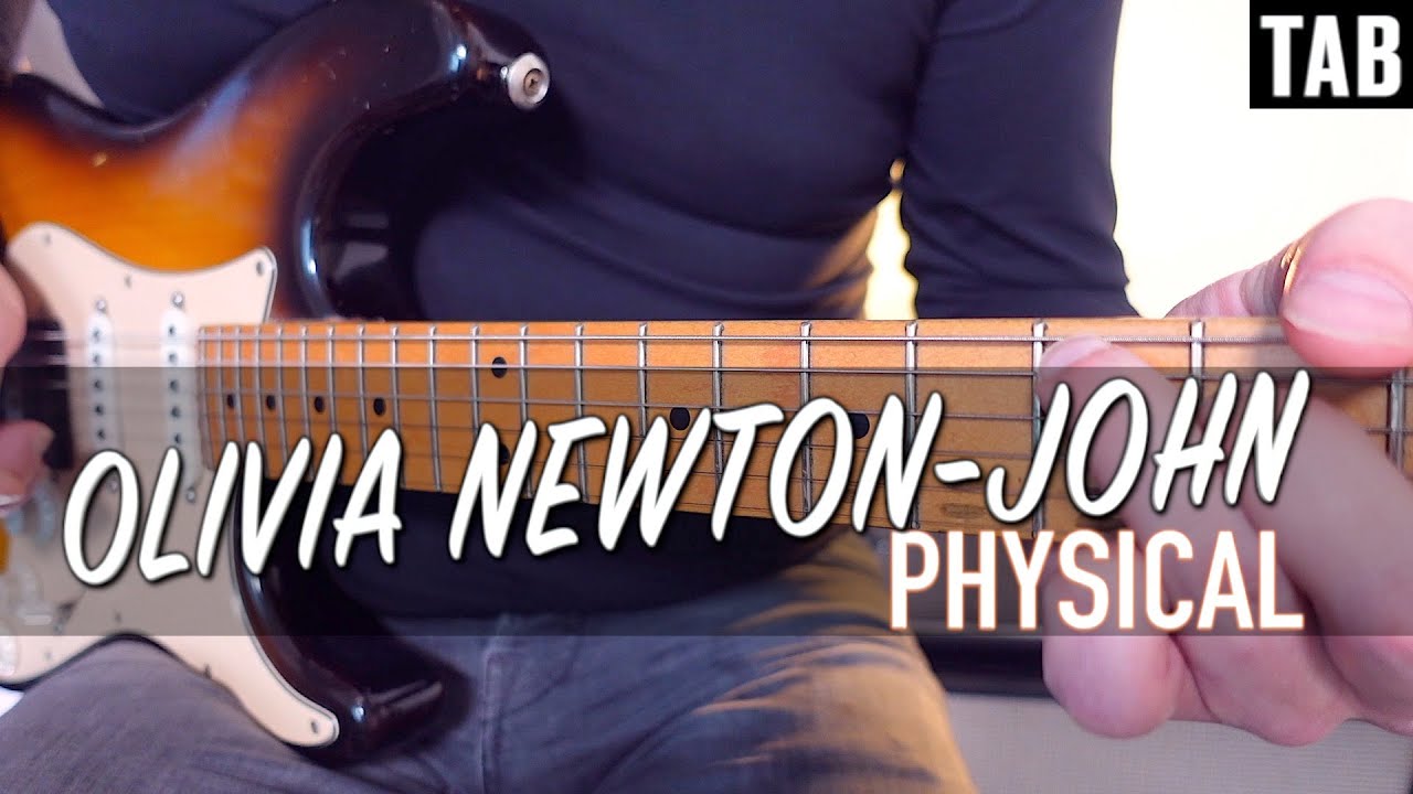 Olivia Newton John - Physical | Guitar cover WITH TABS | Solo Steve Lukather