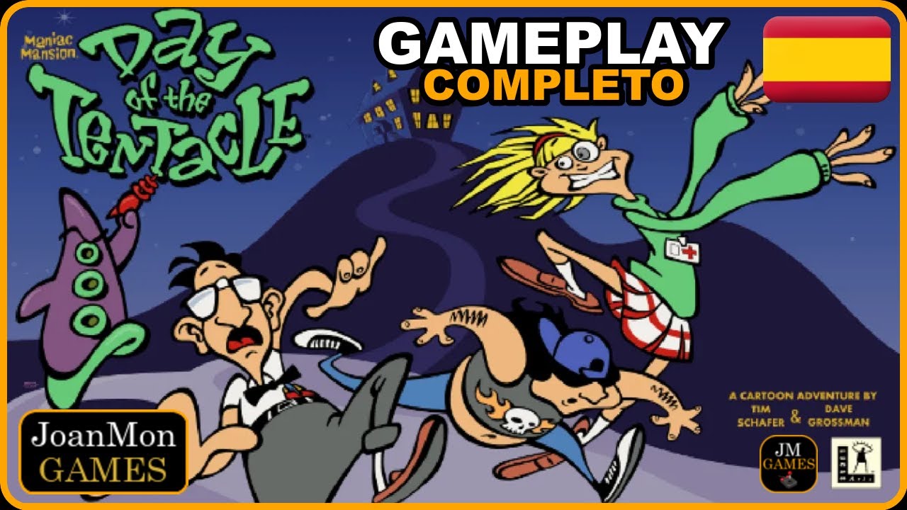 Day of the Tentacle | Gameplay Completo en Espa&ntilde;ol | Versi&oacute;n Original