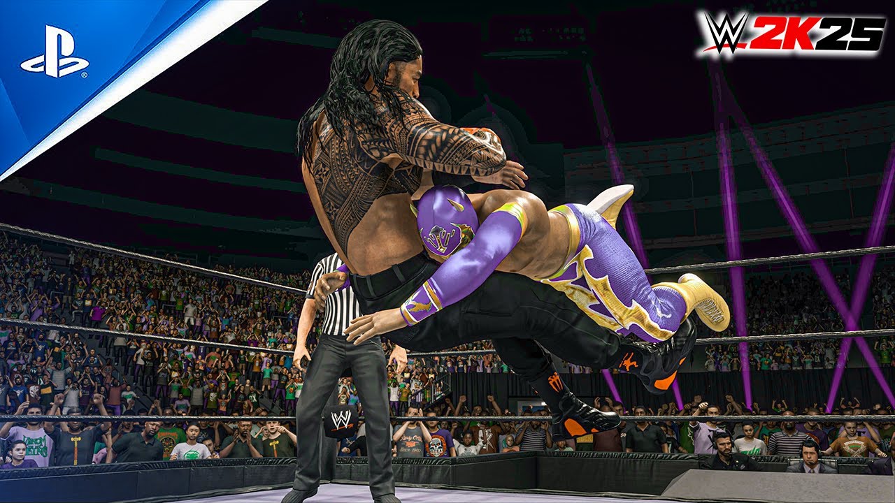 FULL MATCH - Sincara vs Roman Reigns - WWE RAW- PS5™ 4K60 WWE 2K25