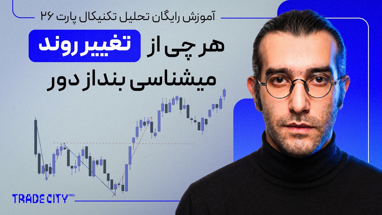 آموزش تغییر روند در تحلیل تکنیکال به زبانی دیگر