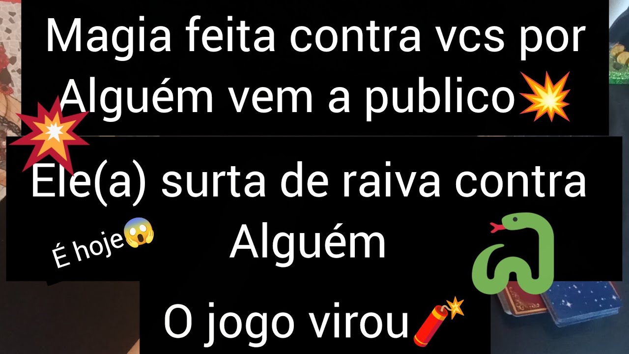 💥😱MAGIA CONTRA VCS FEITA POR ALGUÉM VEM A PUBLICO E ELE(A) SURTA DE RAIVA CONTRA ALGUÉM?O JOGO VIROU