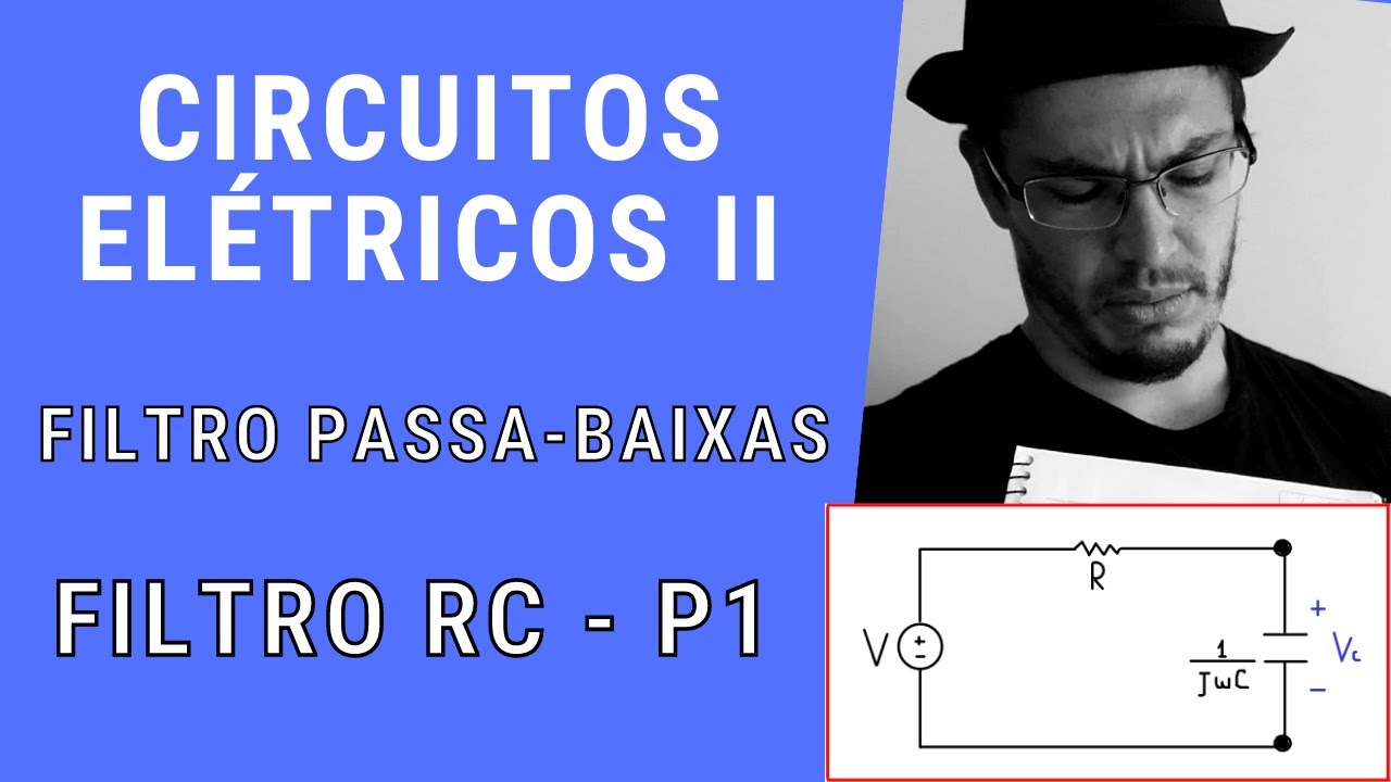 Circuitos Elétricos II - FILTRO PASSA BAIXAS - CIRCUITO RC - P1
