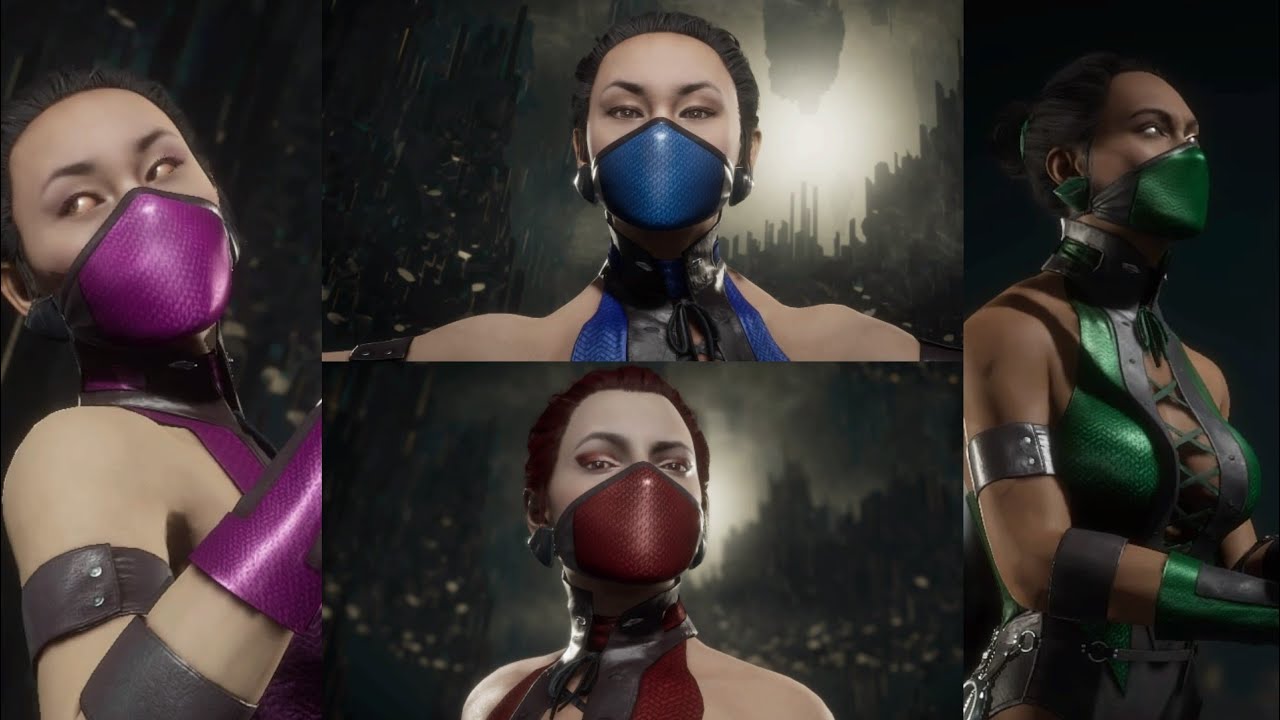 Mortal kombat 11 Ultimate |  All Female Ninjas MK3 Klassic Skins