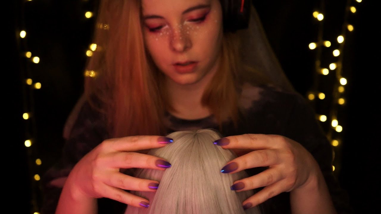 ASMR Scalp Massage, Scratching, Lice Checking, Attention, Hairplay, Brushing, Combing...[no talking]