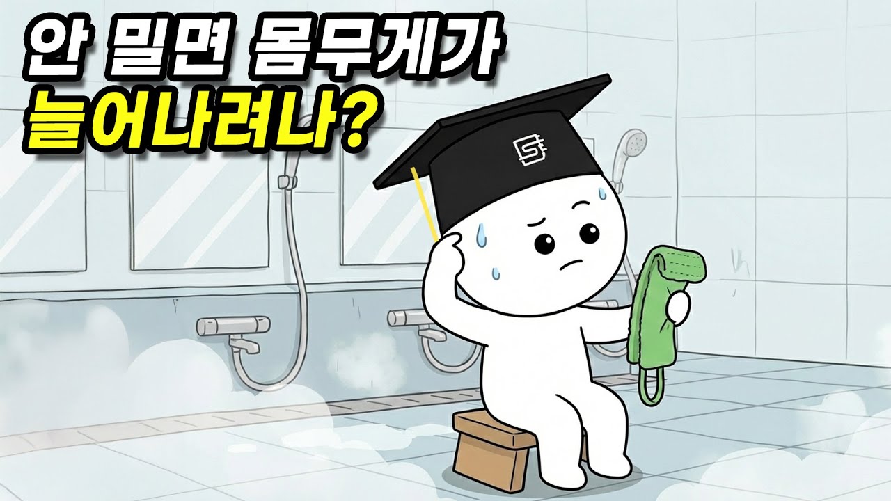 때는 꼭 밀어야 하는 걸까?