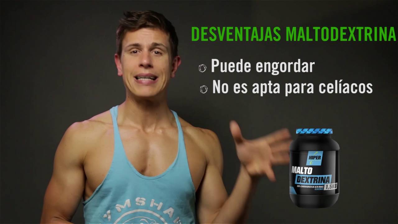 Maltodextrina: Todo lo que debes saber