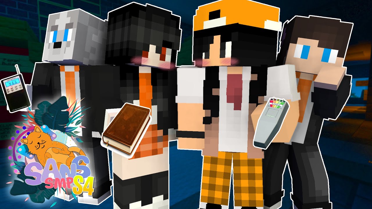 Sans SMP S4 #8 - SEKOLAH SANS SMP TERNYATA ANGKER! SQUAD YOUTUBER PEMBURU HANTU BERAKSI KEMBALI!