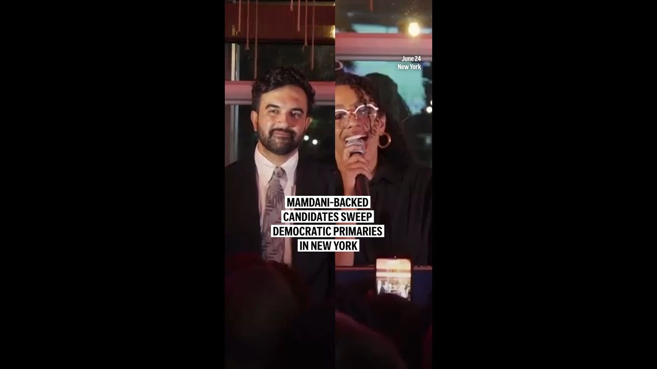 Mamdani-backed candidates sweep Democratic primaries in New York