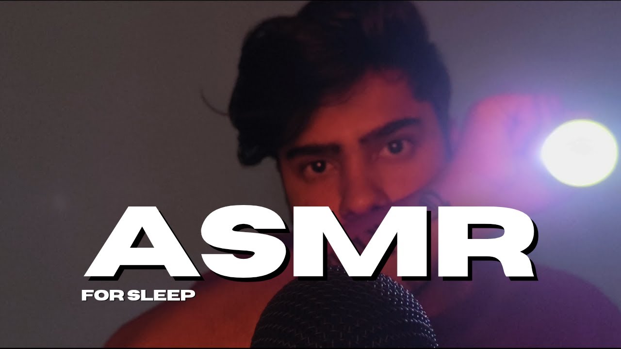 Minimal Talking ASMR with Flashlight & Echo for Deep Sleep