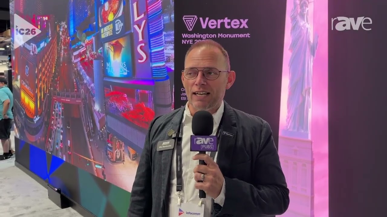 InfoComm 2026: Ross Video представляет медиасервер Vertex