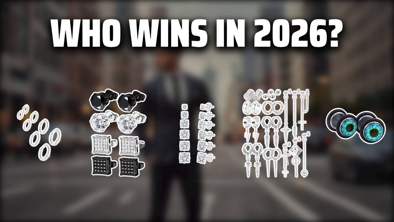 The Top 5 Best Earrings for Men in 2026 - Must Watch Before Buying!