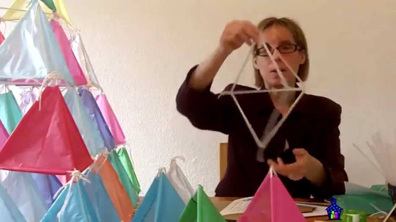 Tetrahedral Kite: A Family Math Night Collaborative Project