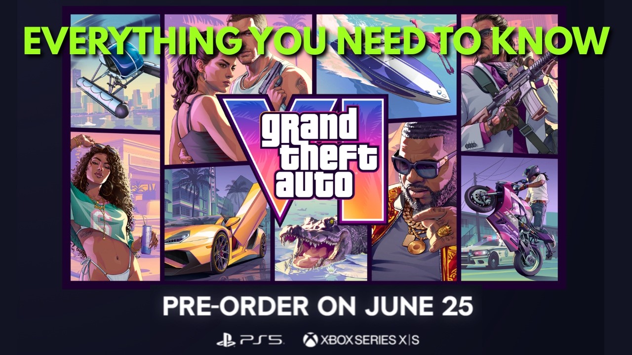 GTA 6 PRE ORDERS 25th JUNE, COVER ART & MAIN THEME REVEALED!