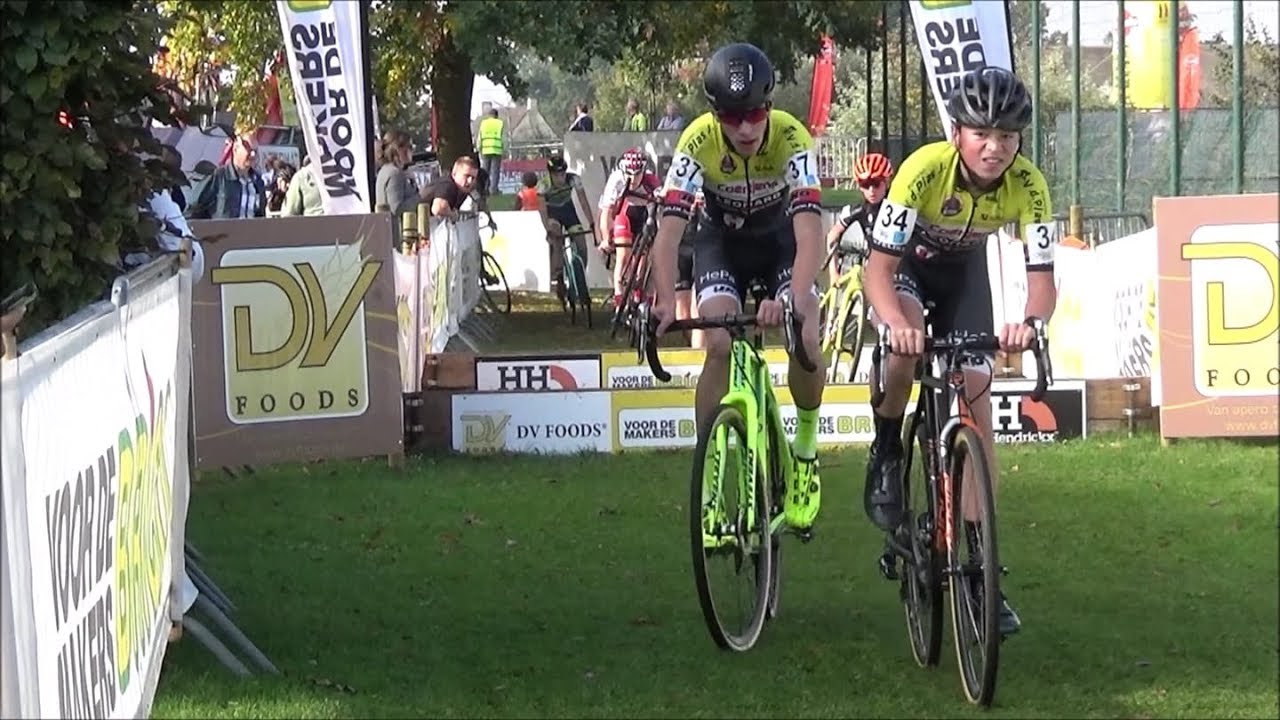 Cyclocross nieuwelingen U17 Meulebeke 6/10/18