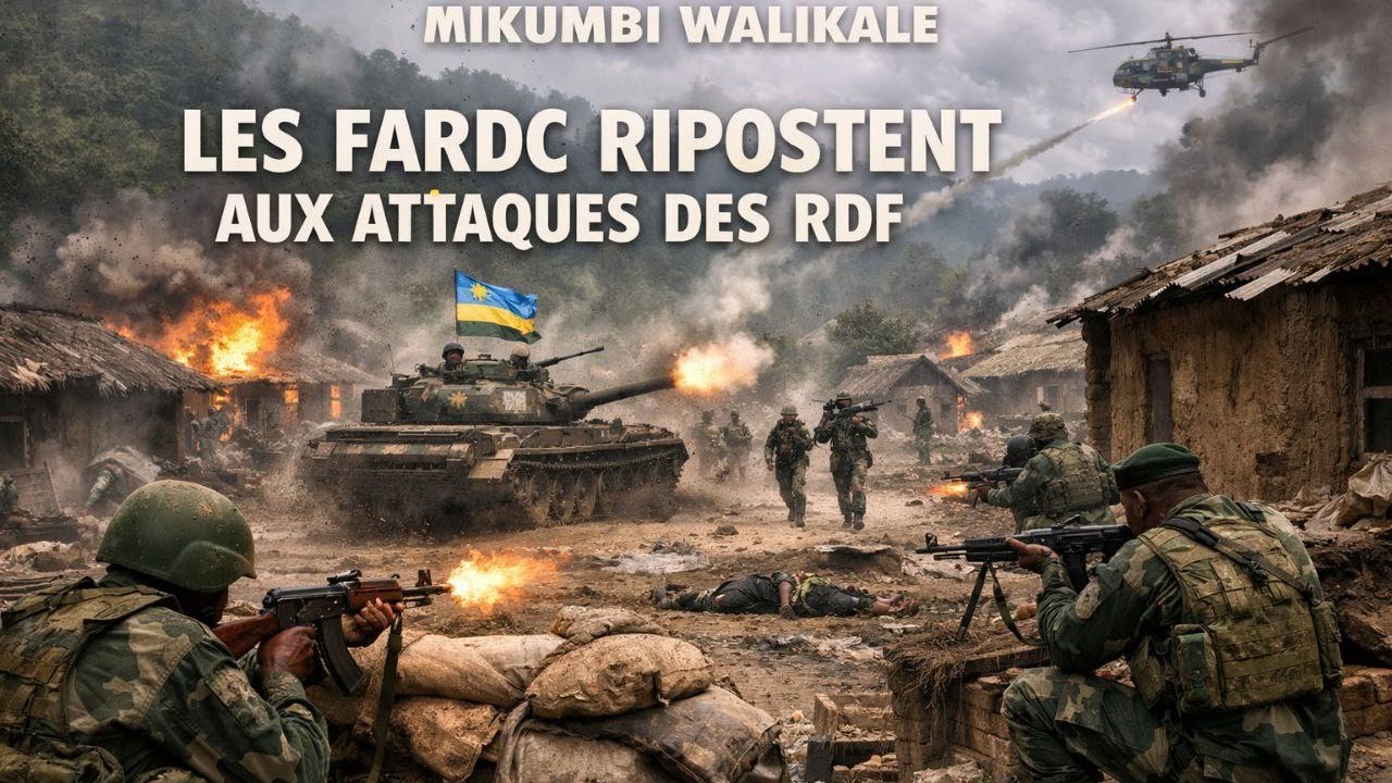 ALERTE : MIKUMBI/WALIKALE ATTAQUÉ PAR LE M23/RDF, LES FARDC RIPOSTENT, SITUATION TENDUE À GOMA