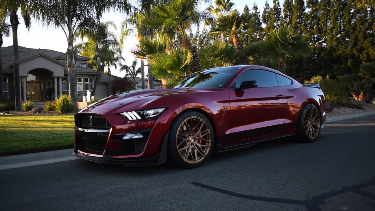 Shelby GT500 showcasing it’s new set of Signature-wheels | HighTecFilms