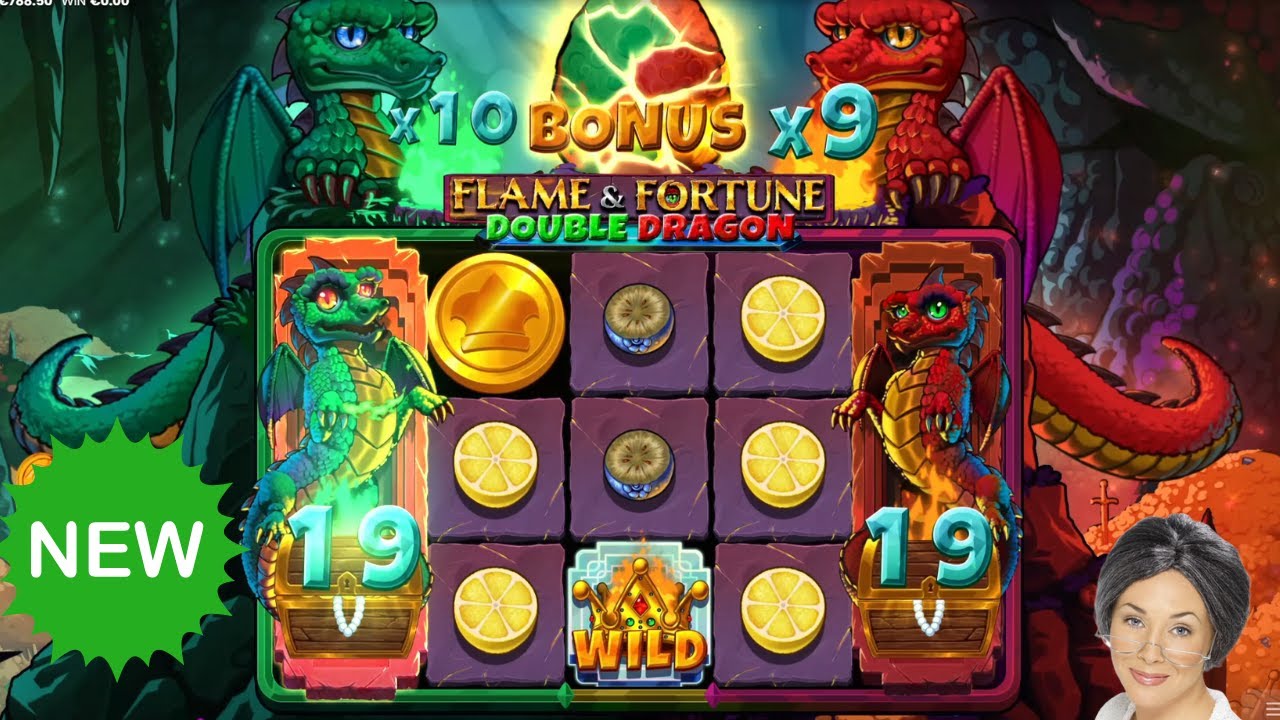 🚨FLAME AND FORTUNE--DOUBLE DRAGON 👀 NEW SLOT🚨 OCTOPLAY👍 🎰 #newslots🚨