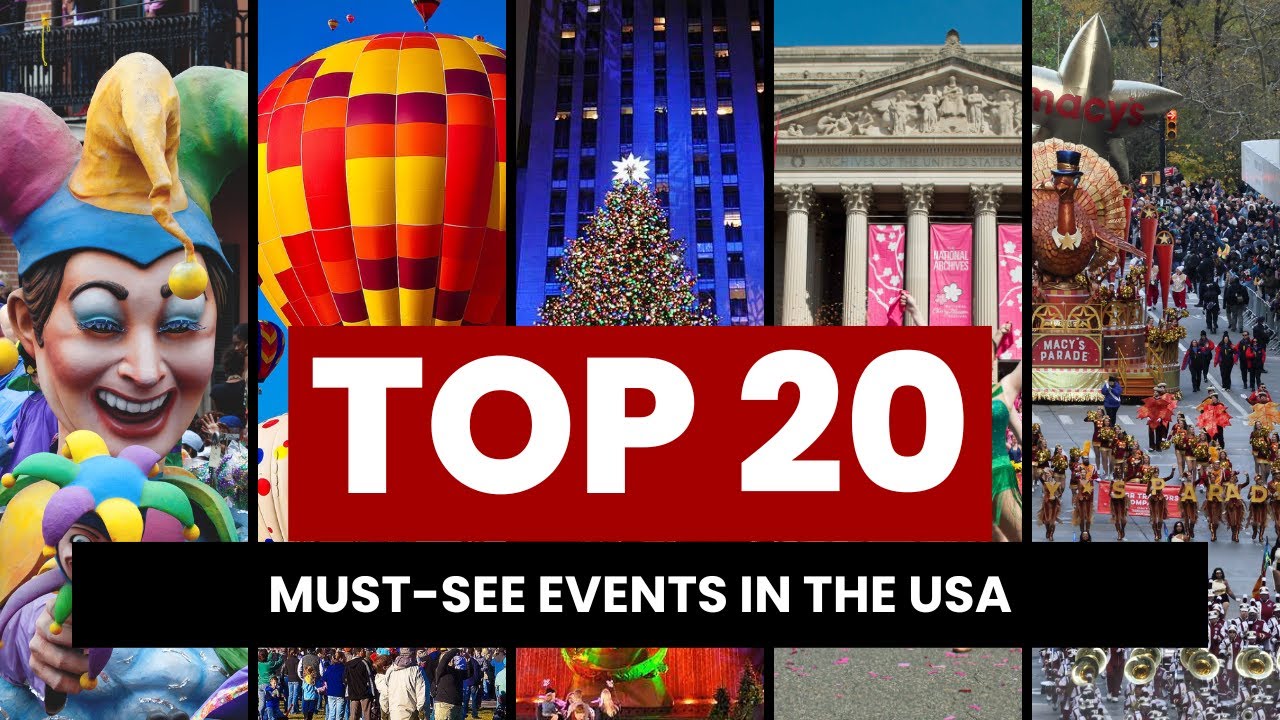 Top 20 Must-See Events that Define American Culture #usa #event #mustwatch #super #superbowl #oscars