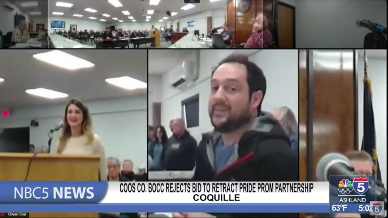 Coos County board rejects bid to retract Pride Prom partnership