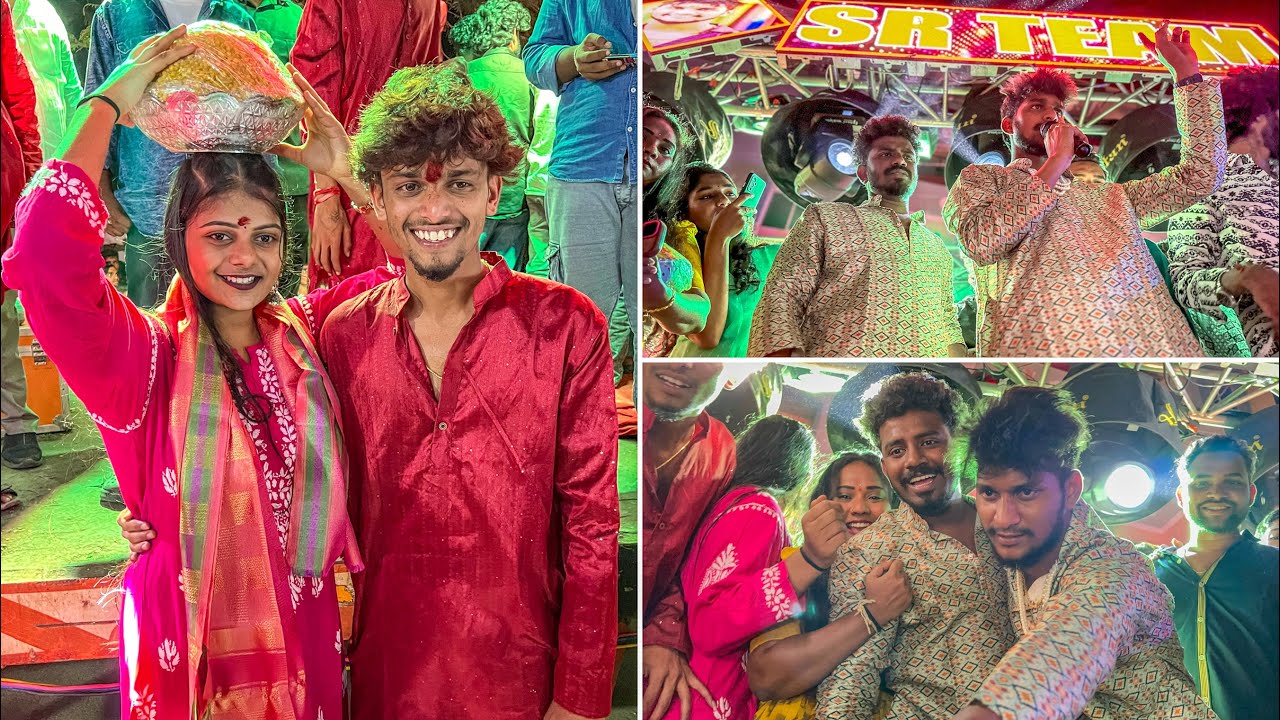 SR Team Ganpati Laddu Auction 2024 | Ganesh Laddu Winner Sai Sana | SR Team Ganesh nimmajjanam 2024