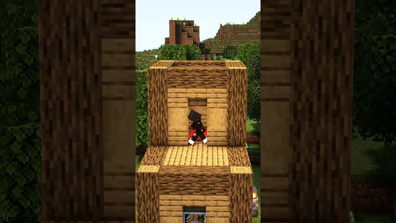 Minecraft Easy Starter House 🏠 #minecraft