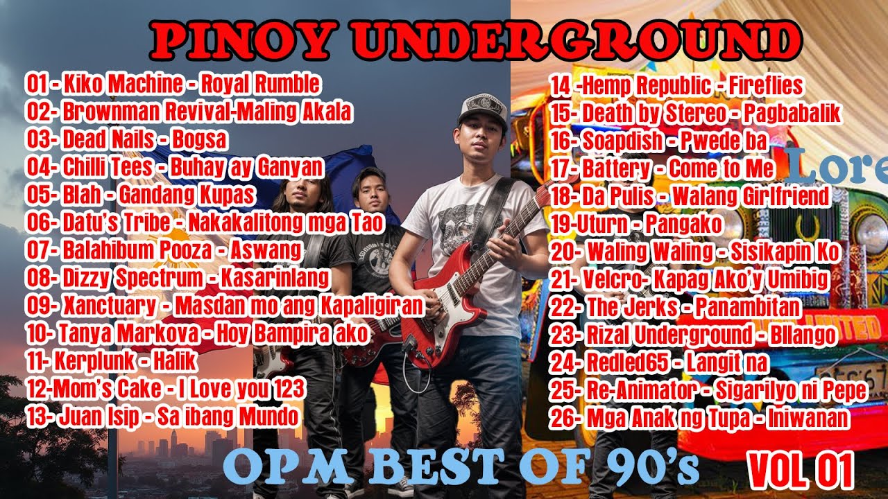 Tunog Kalye Pinoy Underground Batang 90's Vol1