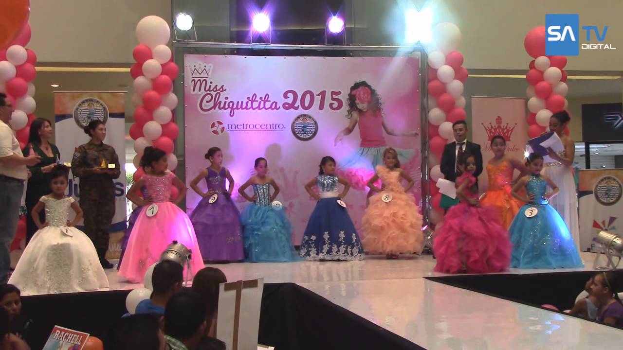 Elección y Coronación Miss Chiquitita Fiestas Julias 2015