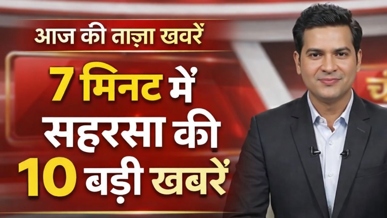 7 मिनट में सहरसा की 10 बड़ी खबरें | आज की ताज़ा खबर | Saharsa Breaking News