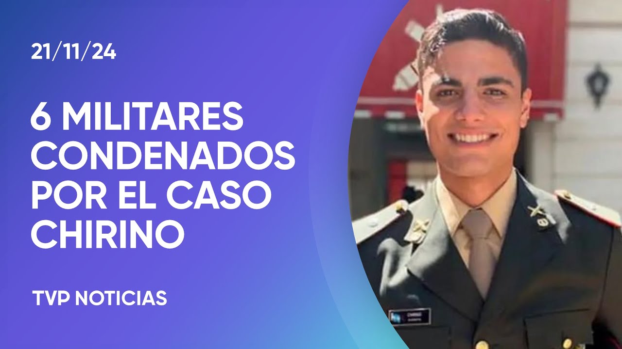 Condenaron a 8 años de prisión a seis militares por la muerte del soldado Matías Chirino