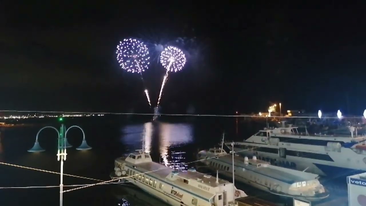 Anzio Porto 30 giu 2024   fuochi p ore 23,59