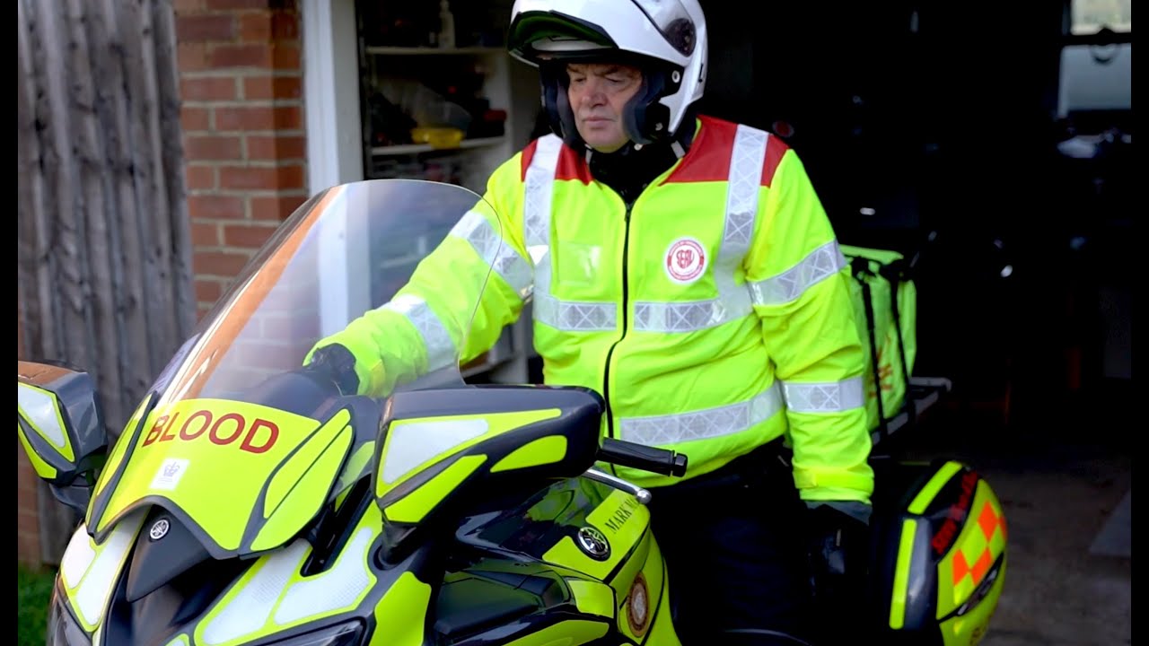 A day in the life of a blood biker