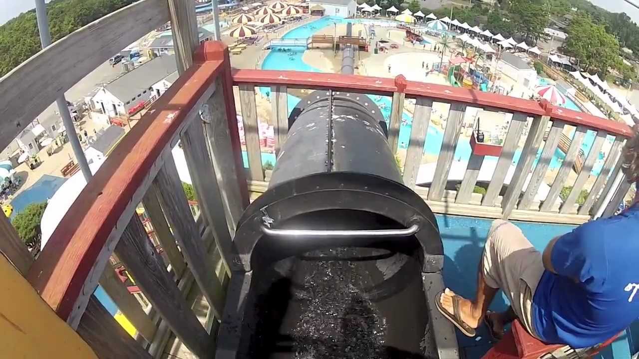 GoPro waterslides at Water Wizz