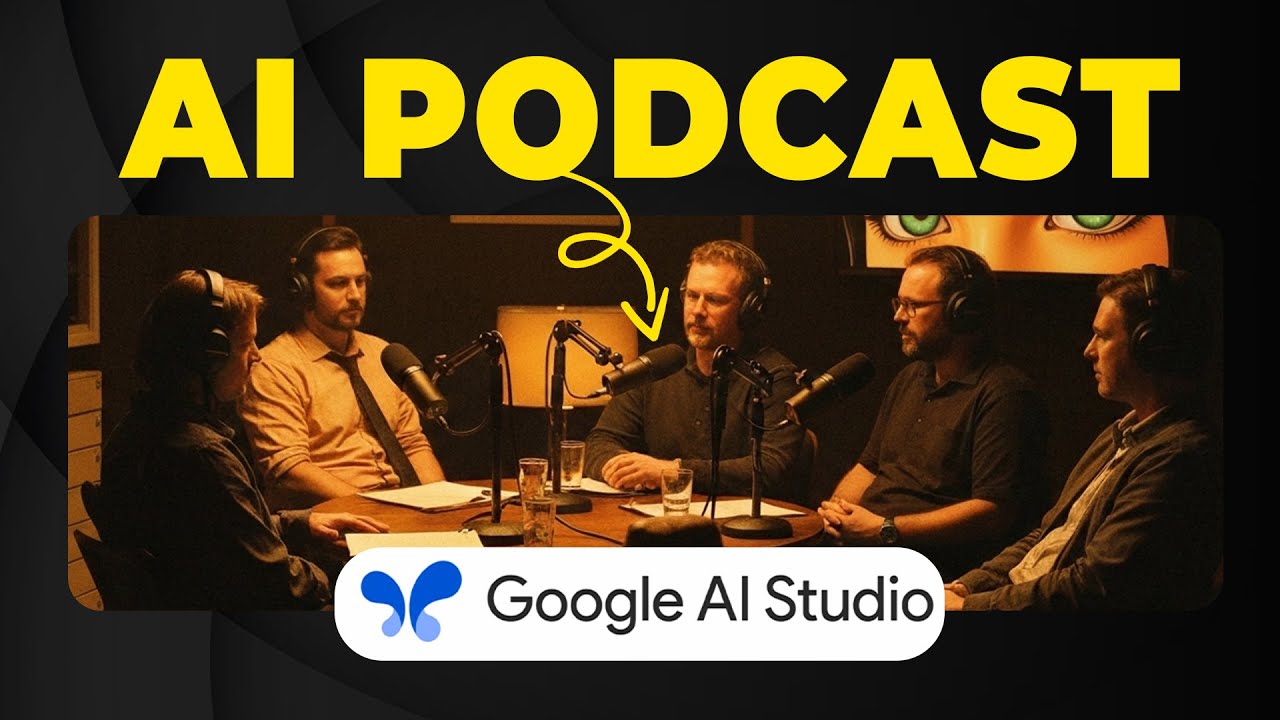 Make Your Own AI Podcast In Minutes with Google AI Studio