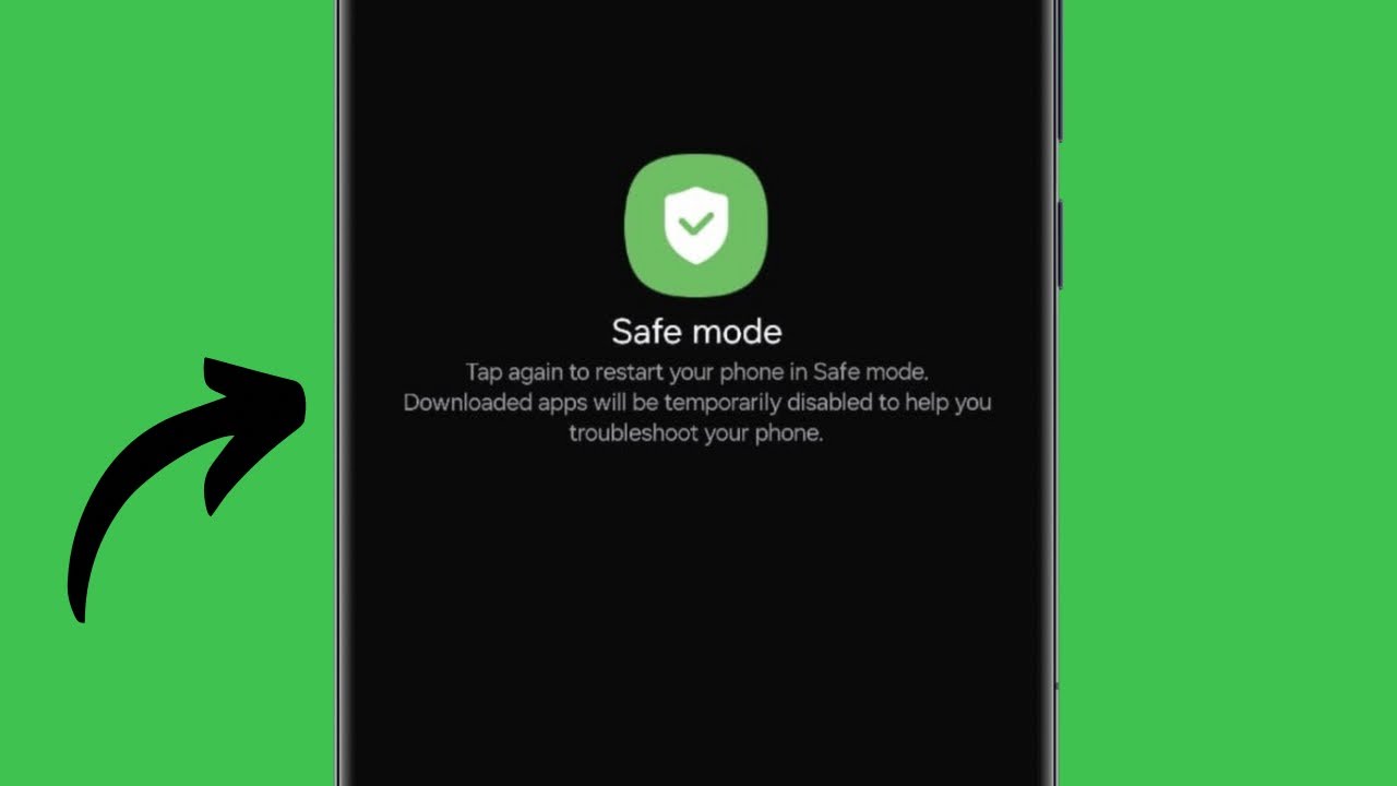 Tap Again To Restart Your Phone In Safe Mode Samsung