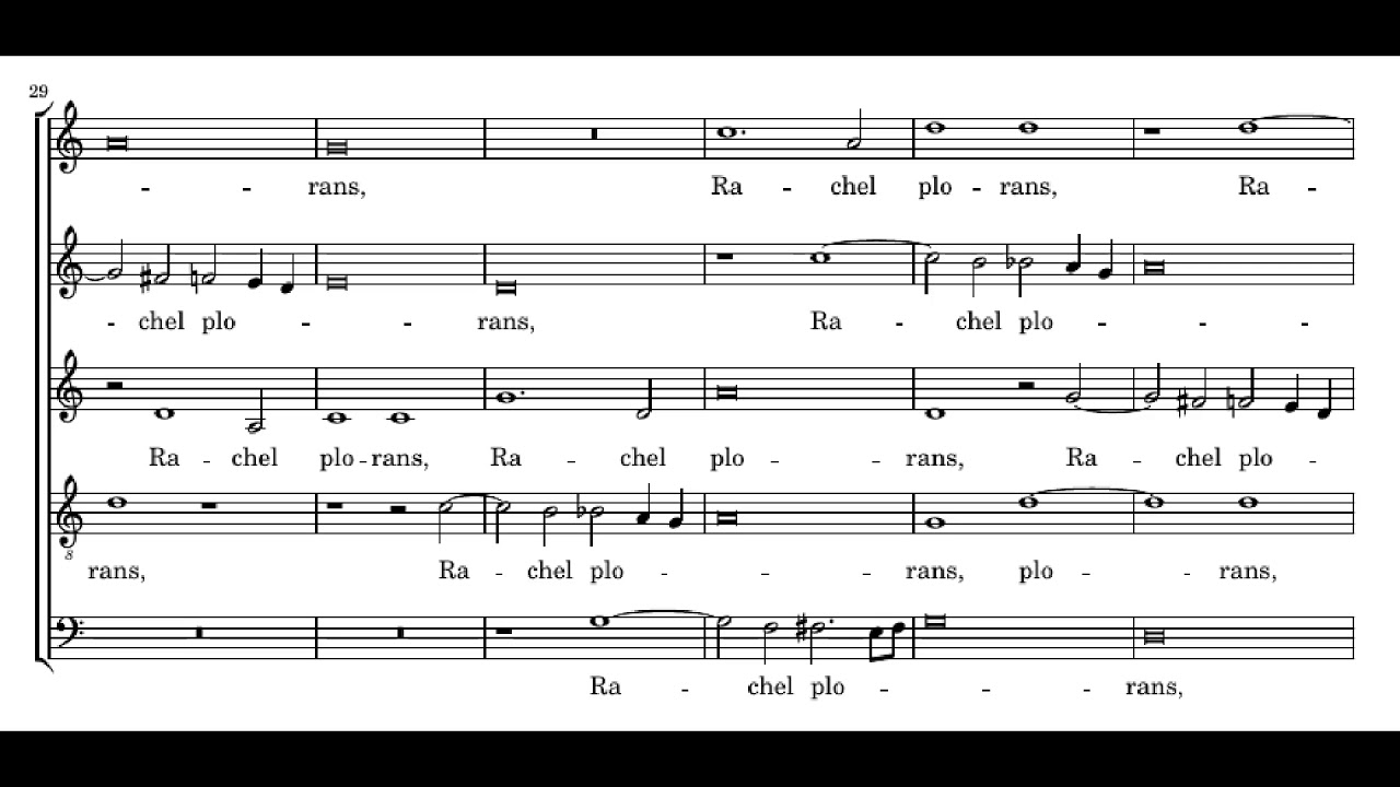 Giaches de Wert: Vox in Rama - Stile Antico