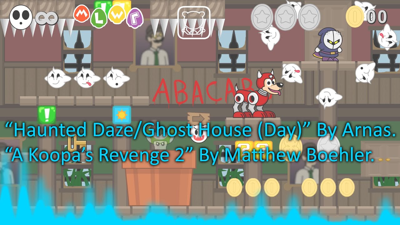A Koopa's Revenge 2 ~ Ghost House (Day) SOUNDTRACK!