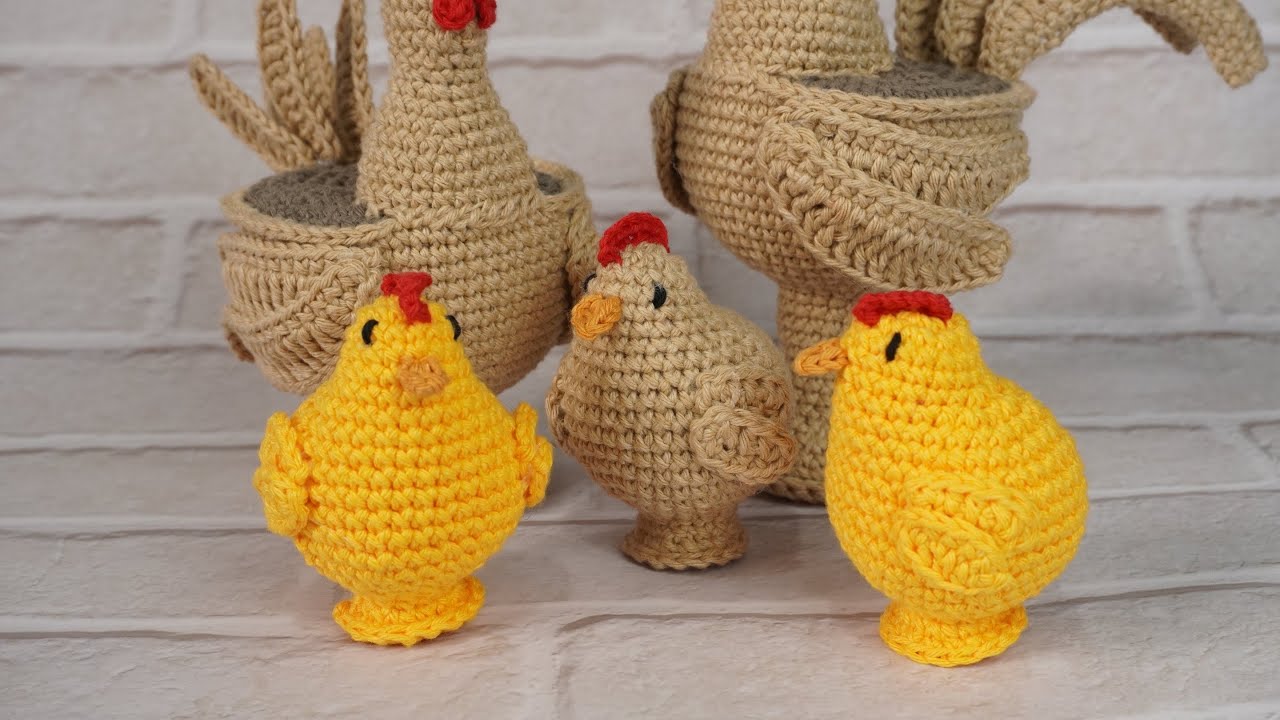 POLLITO REALIZADO CON GANCHILLO