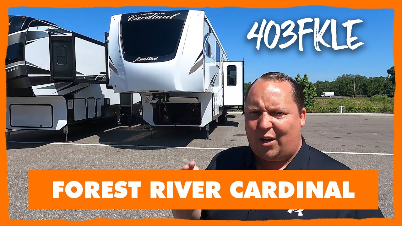 Front Kitchen Forest River Cardinal 403FKLE