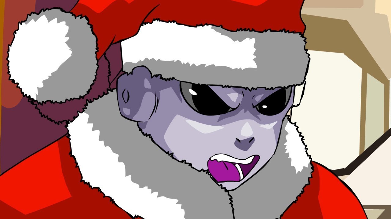 Santa Jiren (Dragon Ball Parody)