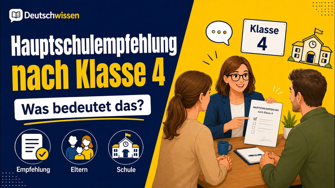 Hauptschulempfehlung nach Klasse 4 ⭐️⭐️⭐️ was bedeutet das für mein Kind?