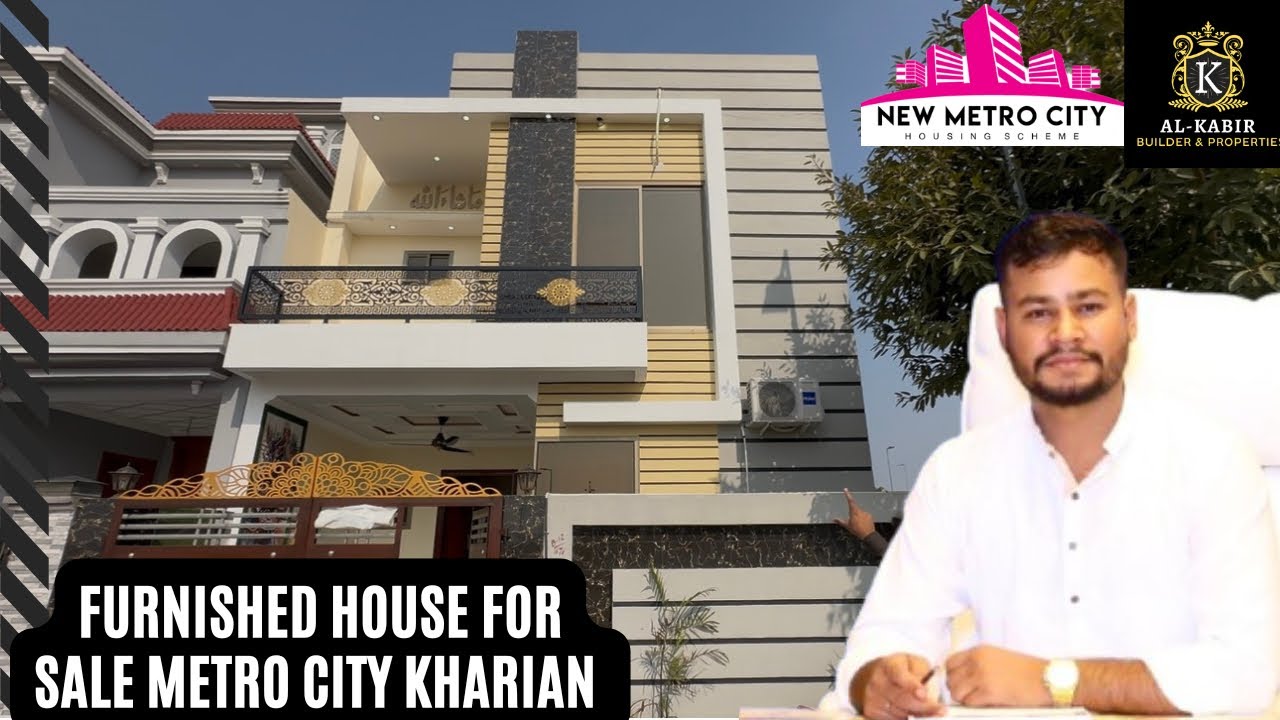 Fully Furnished |House For sale |Metro City kharian |C block Perfect location |Facing park