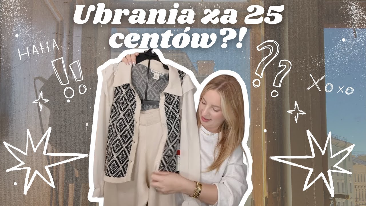 Ubrania za 25 centów?! Amerykański BBQ i haul zakupowy!