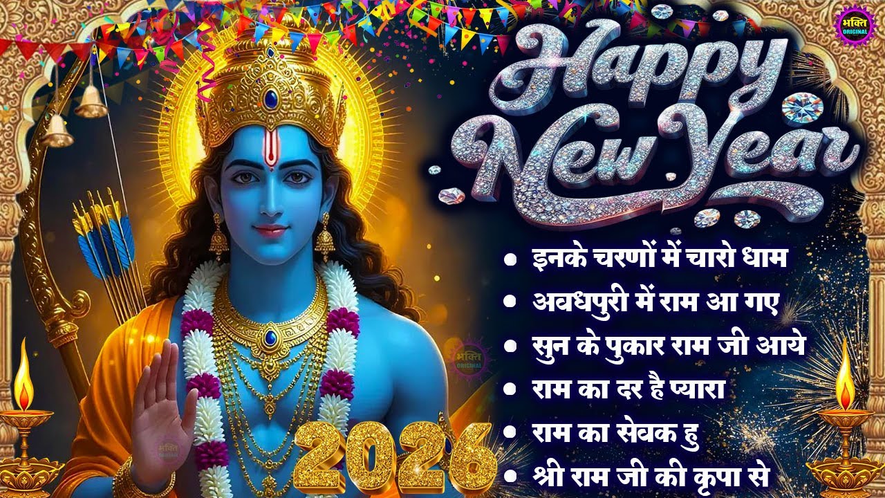 Happy New Ywar 2026 Special राम जी के भजन | Nonstop Shree Ram Bhajan | Ram Bhajan 2025 | श्रीराम भजन