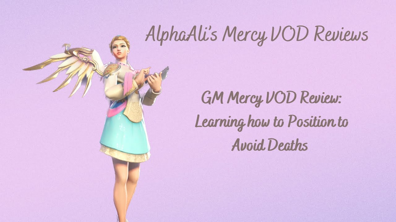 GM Mercy VOD Review- Positioning to Avoid Deaths | Console GM Mercy Main - Overwatch