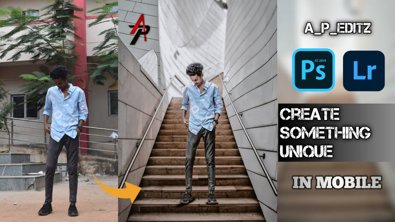 PS Touch Tutorial - Create a classic photo manipulation in ps touch/android || Ps Touch mobile 2021