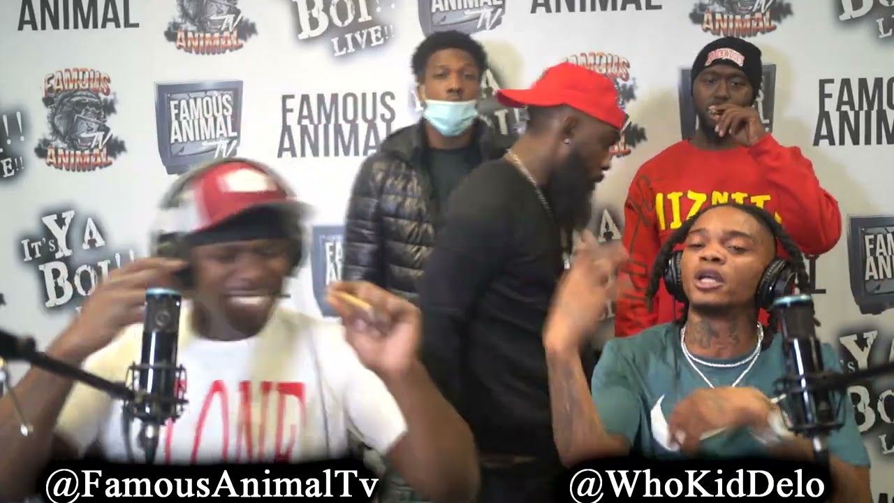 Memphis Rapper WhoKid Delo Stops By Drops Hot Freestyle On Famous Animal Tv
