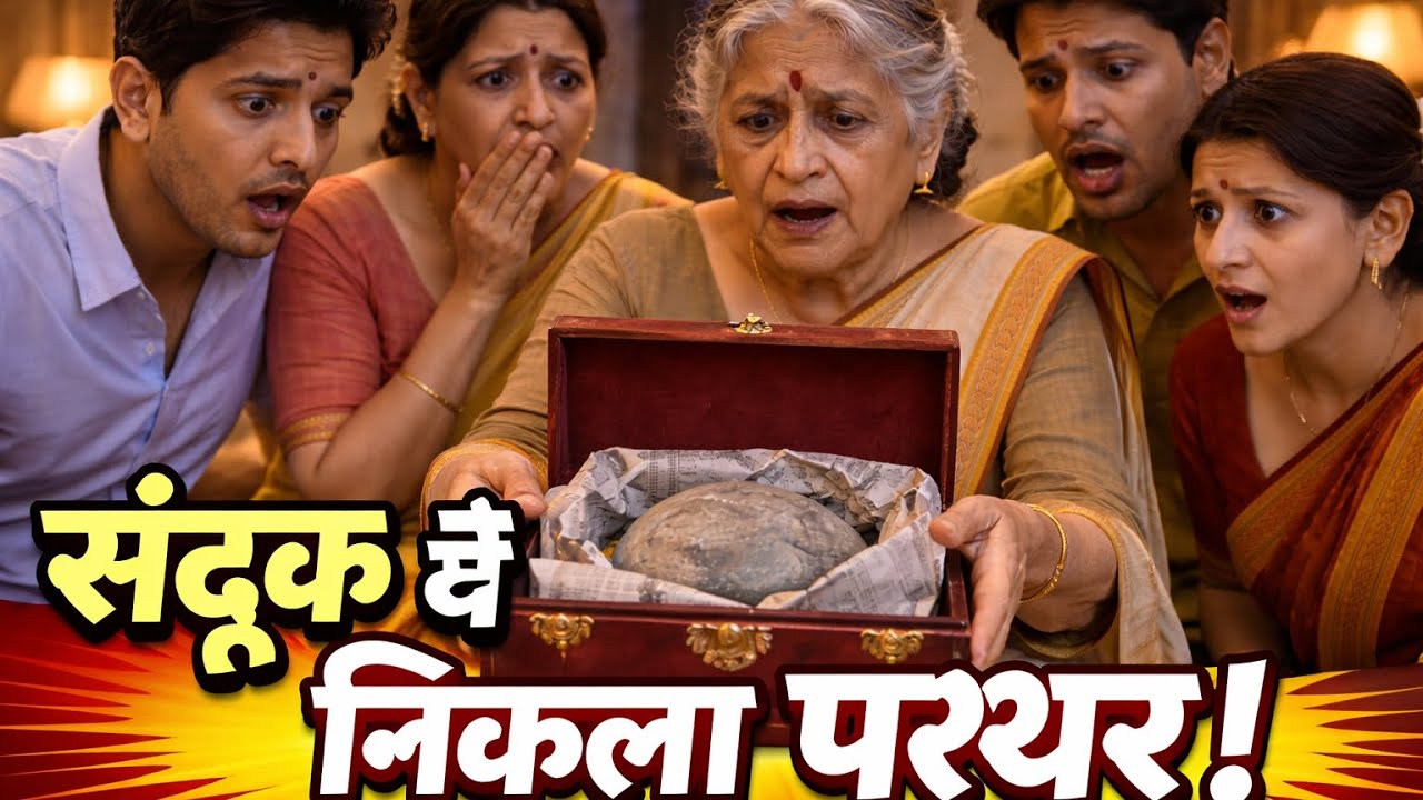 संदूक से निकला पाठ्ठार // Hindi Emotional story🙏