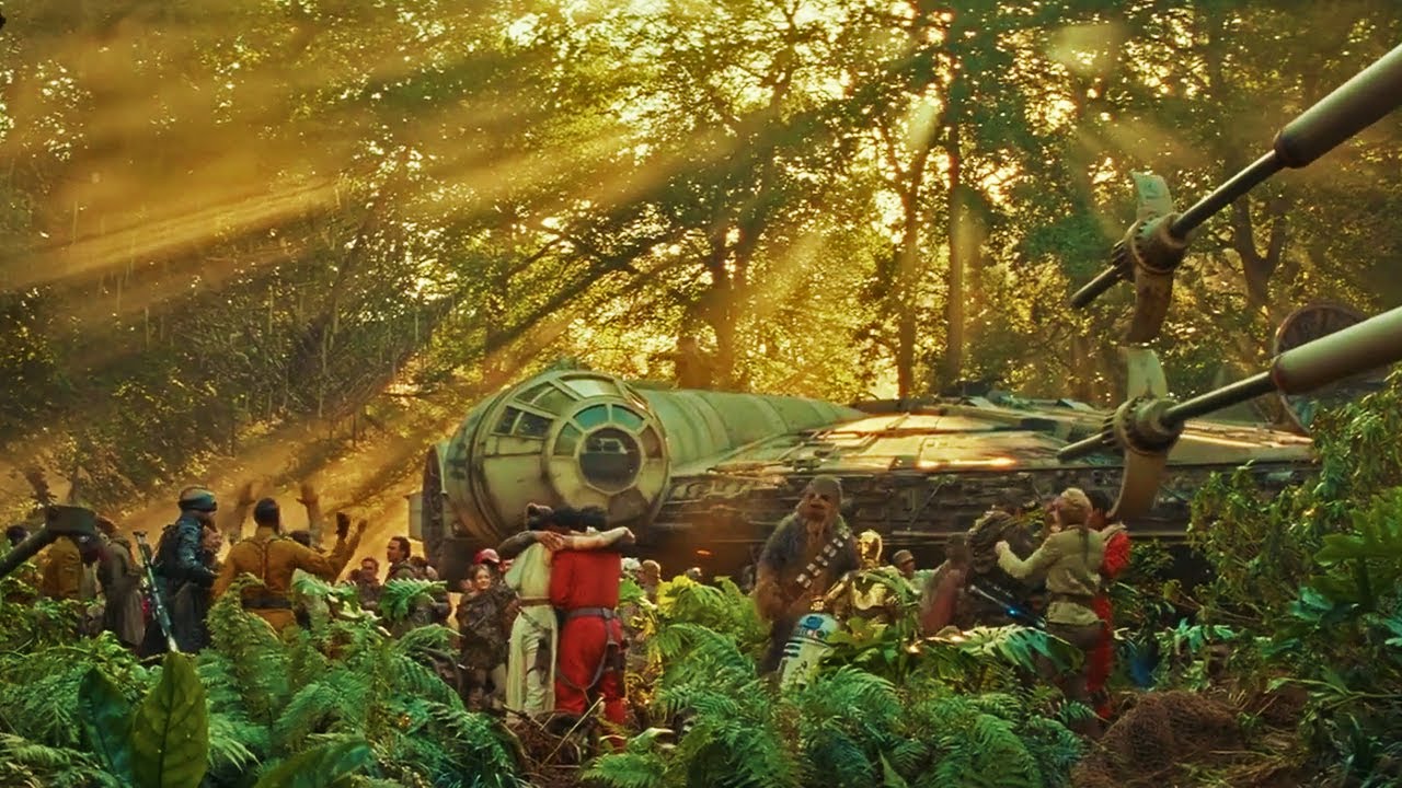 The Rise Of Skywalker But With Victory Celebration