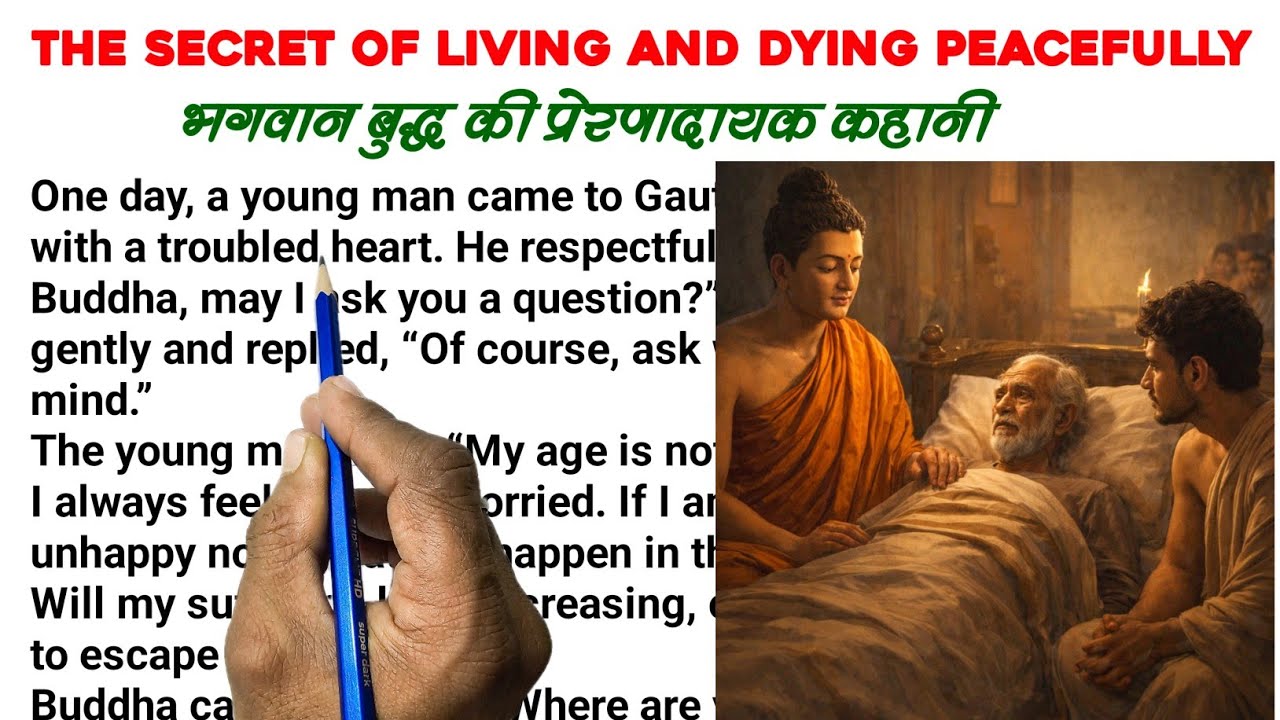 Living and Dying Peacefully ||English Reading||English Story || English padhna kaise sikhe?