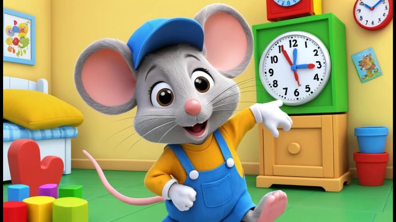 Hickry Mouse repare une minuscule horloge